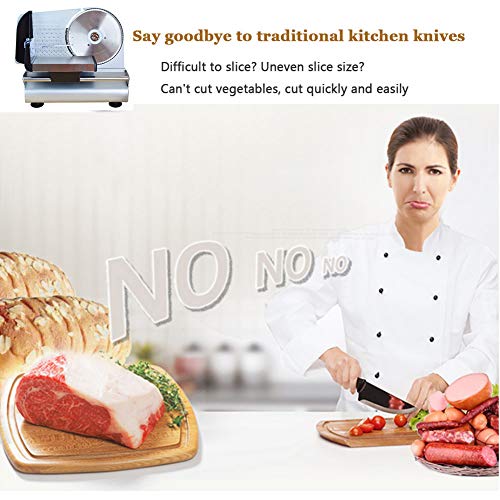 Cortadora de carne eléctrica para hogar o uso comercial miniatura 4