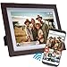 Denver PFF-1042DW Digitaler Wi-Fi Bilderrahmen – 10,1 Zoll IPS HD Touchscreen, FRAMEO Software, Drahtloses Teilen, Timer-Funktion, Eichenholzrahmen dunkel Digitaler Bilderrahmen günstig Kaufen-Denver PFF-1042DW Digitaler Wi-Fi Bilderrahmen – 10,1 Zoll IPS HD Touchscreen, FRAMEO Software, Drahtloses Teilen, Timer-Funktion, Eichenholzrahmen dunkel