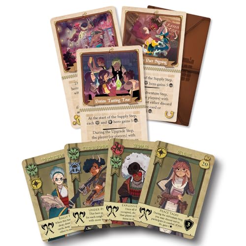 Renegade Game Studios Bargain Quest: Brick & Mortar Expansion juego de mesa de estrategia para 2 a 6 jugadores en inglés, edición 2023 miniatura 4