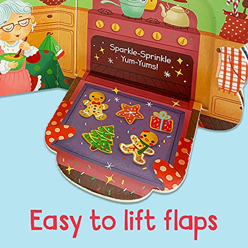 Santa\'s Workshop: A Christmas Lift-a-Flap Board Book for Babies and Toddlers (Chunky Lift-a-Flap)