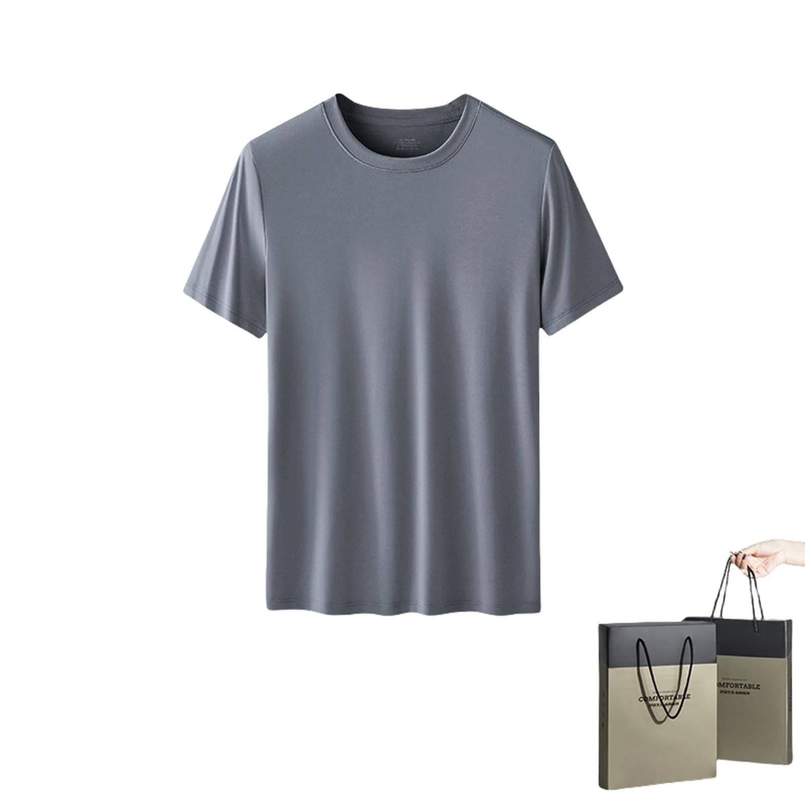 Męskie t-shirty, cienkie, z krótkim rękawem