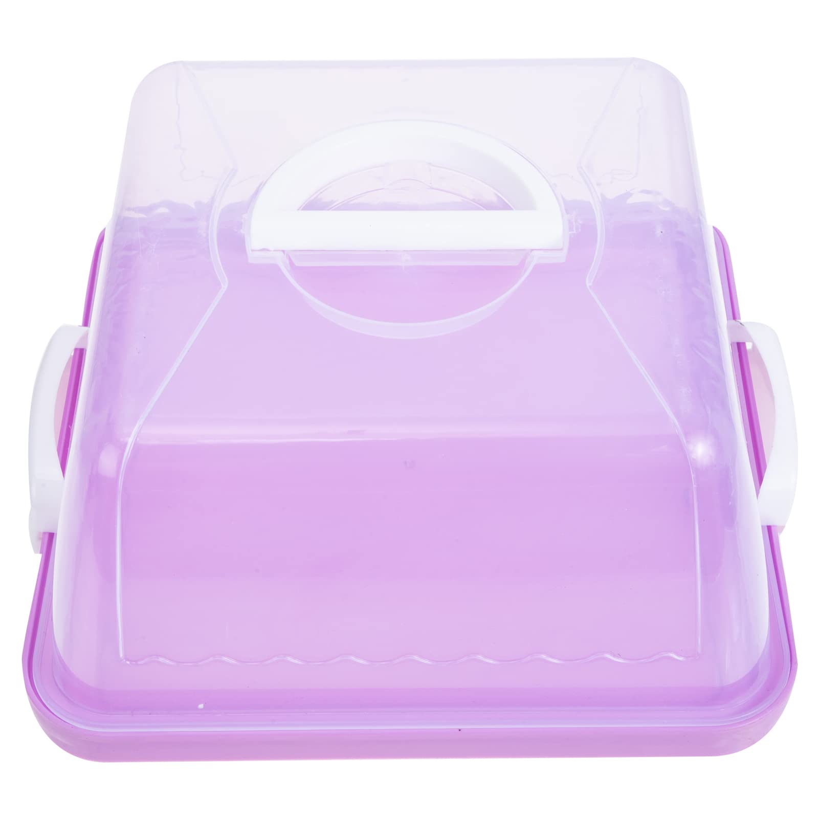 LIFKOME Portable Cake Carrier Handle Cake Container Holder Lid Cake Stand Transport Storage