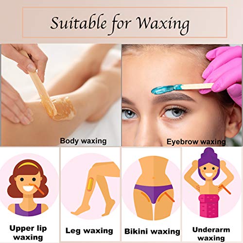 200 Pcs Natural Wooden Food Grade Craft Sticks - Ice Cream Stick - Popsicle - 4.5 Inch Length - Suit Crafting, Stirring, Paddle, Waxing, Small Ice Pop Stick For Diy Kids Popcicle - Apremont #TOP5