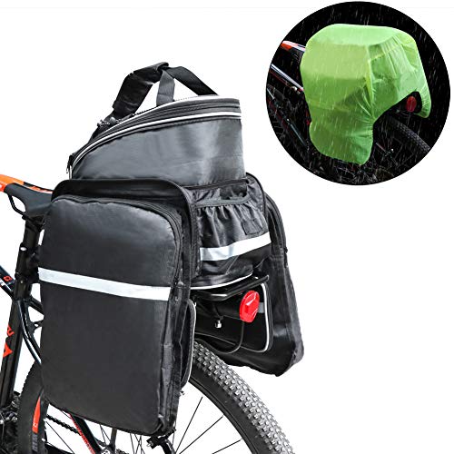 COFIT Bike Trunk Bag 25L/68L, Extensive Large Capacity Bicycle Rear Seat Pannier as Commuter Bag Luggage Carrier