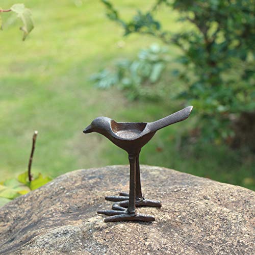 Rmdusk Cast Iron Bird Tea Light Holder thumb #1