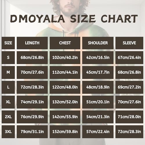 Tie Dye Hoodies for Men Fall Casual Baggy Pullover Drawstring Sweatshirts Long Sleeve Workout Hoodies with Pockets3