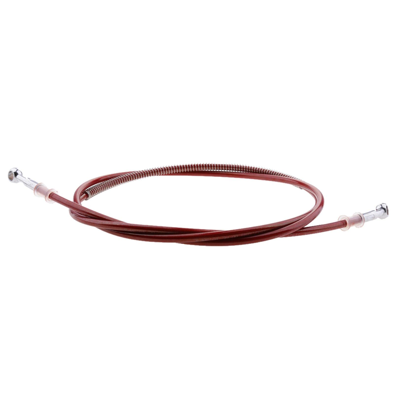 CLUB BOLLYWOOD 200Cm Motorcycle Brake Clutch Throttle Cable Oil Hose Line Pipe Red | Motors | Parts & Accessories | Motorcycle Parts | Brake Lines & Hoses - Image 3 thumbnail