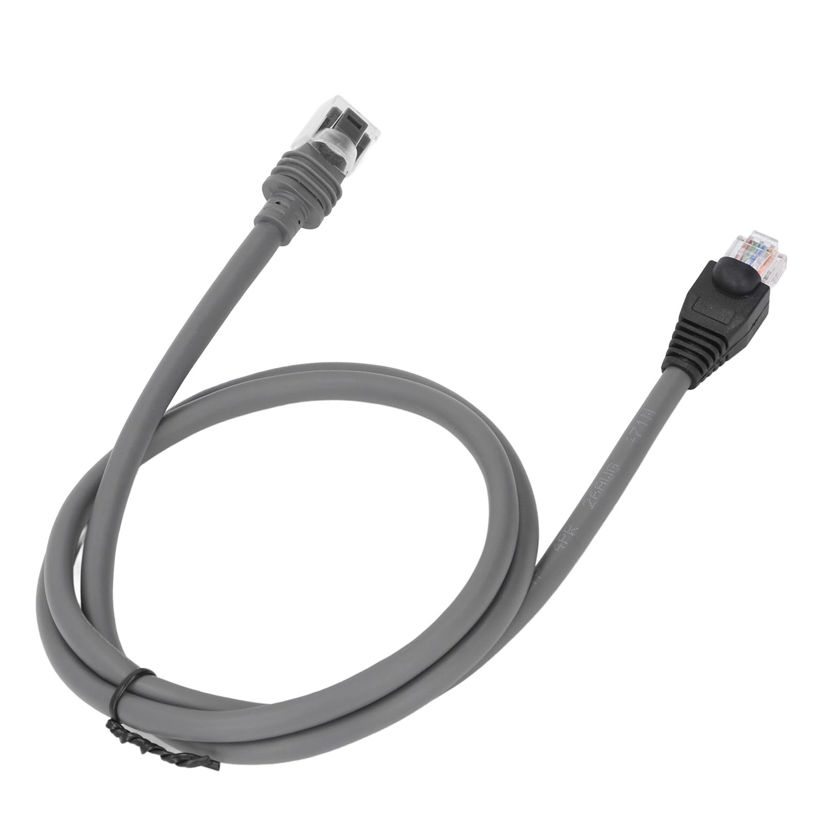 Kabel Ethernet Dużej Szybkości 1,5 M Silny Odbiór Sygnału Łatwe w Użyciu Zaślepki Ochronne Typu Plug and Play Odporny na Warunki Atmosferyczne Szary Gumowy Miedziany Kabel