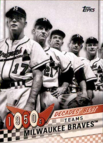 2020 Topps Decades' Best Series 2#DB-8 Milwaukee Braves Baseball Card