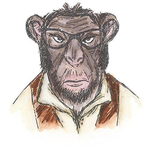 Sizzix TH Framelits, Hipster Chimp