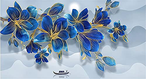 Diamond Painting Magnolia Grand Format pour Décoration Salon et Chambre