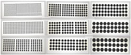 Black Velvet Dot Bindi Tattoo Stickers Set of 9 Cards Adhesive Body Jewelry Bindis Bridal face belly Jewels Forehead decor tikka bollywood style stick on sticker