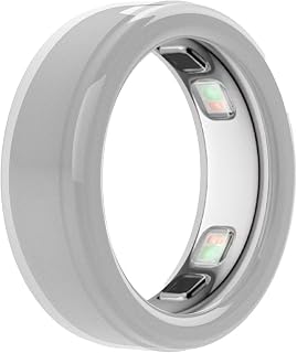 【BARDATS】リング ケース For Oura Ring 5（第5世代オーラリング）用 カバー 伸縮性 シリコン 落下・擦り傷防止 日常生活にフィット 男女兼用 (半透明カラー-M)