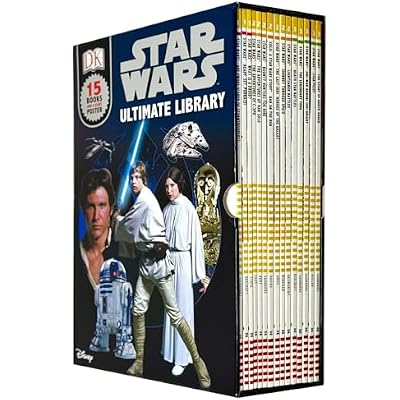 Star Wars Ultimate Library Collection 15 Books Set & Giant Poster