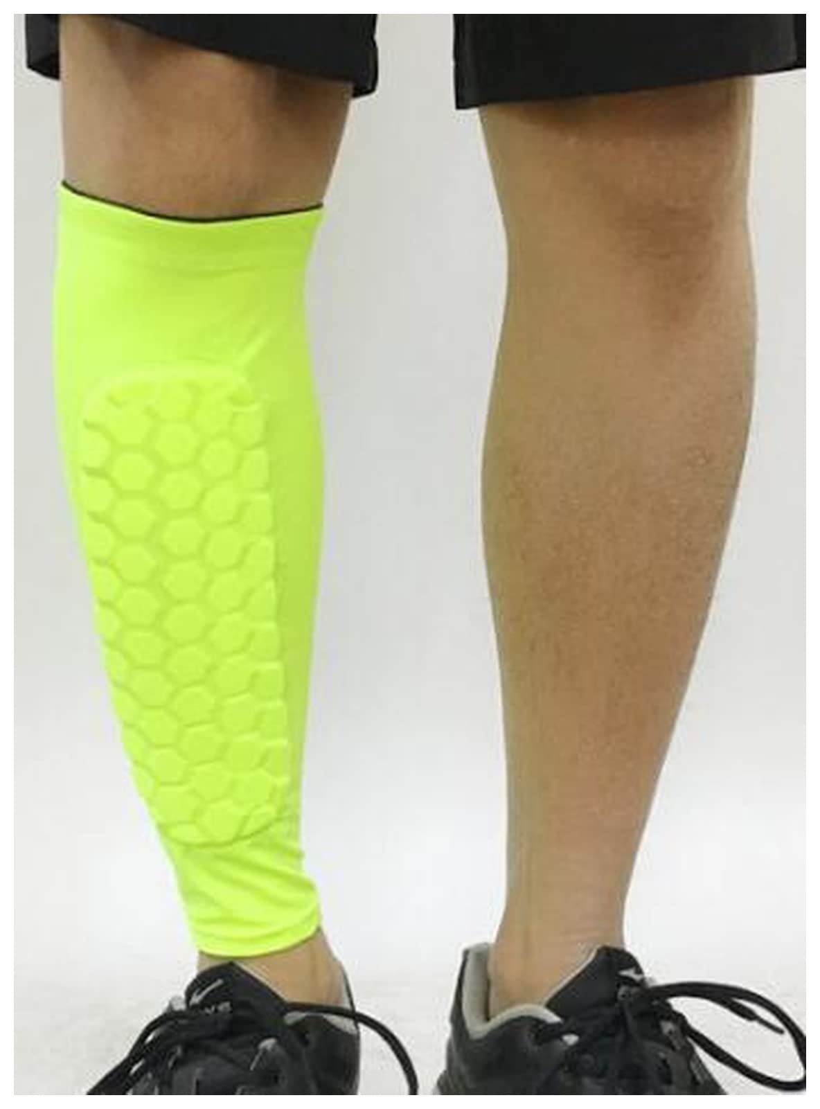 Rutschfeste Beinlinge, Sonnenschutz, UV-Schutz, Kompressions-Beinmanschette, for Basketball, Fußball, Wadenstütze, Lauf-Schienbeinschutz,Beinschützer(Gn,L)
