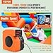 VEVOR Inflatable Air Blower, 1100W, 1.5 & 1.7 HP Dual-Power Bounce House Blowers Commercial-Grade for Bouncy Castle Bounce House, Waterslides