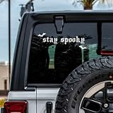 Stay Spooky Vinyl Decal (Choose Your Color and Size) CAR | Phone | Laptop | Water Bottle Holographic
