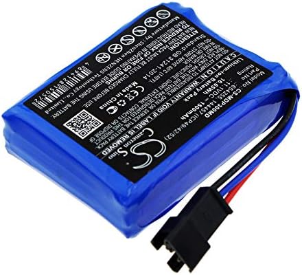 11.1V Battery Replacement for Medcaptain 144457 (ICP49/42/52), 654255 MP-30, MP-60, SYS-6010