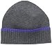 Phenix Cashmere Women's 100 Percent Cashmere Knit Stripe Hat
