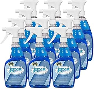 ZepVue Ready To Use Glass Cleaner - 1 Quart (Case of 12) 101001 - Professional Glass Cleaner