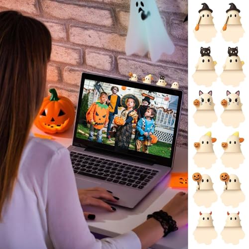 Figurines de coque de téléphone Halloween : adhésif décollable sans trace - 3