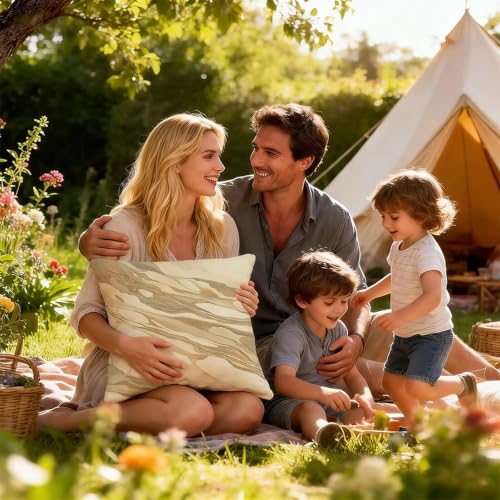 Housse de coussin extérieur imperméable contre les taches de pluie - 8