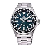 orient watch shop in dubai Hat ein graues Uhrengehäuse aus Edelstahl und einen Durchmesser von ca. 42mm