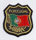 Parche, Parches Termoadhesivos,Parche Bordado Para la Ropa Termoadhesivo, Patch 'PORTUGAL'