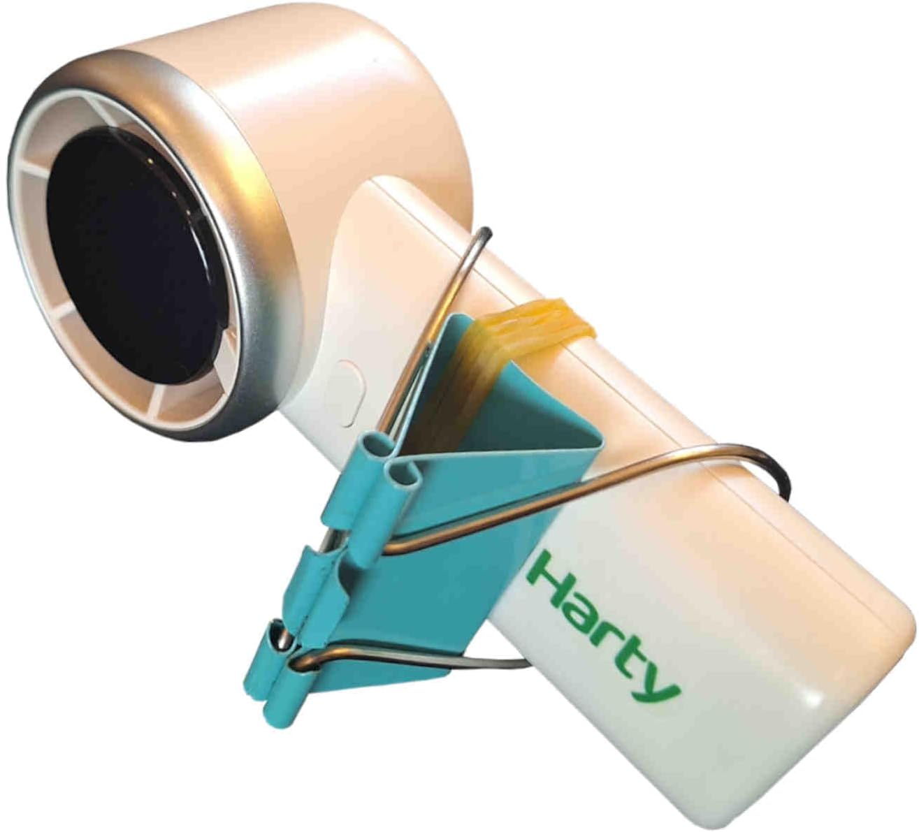 HARTY Clip-On Fan – Instant Fat Remover for Soup, Broth & Stew, Fat separator, Controlled Airstream Traps Floating Fat for Instant Fat-Free Serving or Easy Skim-Off (H-N603)