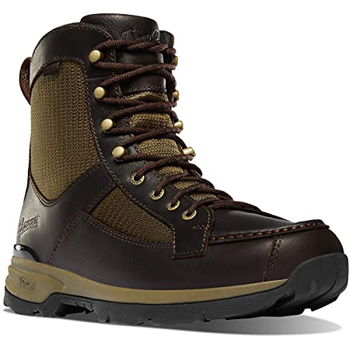 Danner Men's 47614 Recurve 7" Moc-Toe Hunting Boot, Brown/Olive - 11.5 EE
