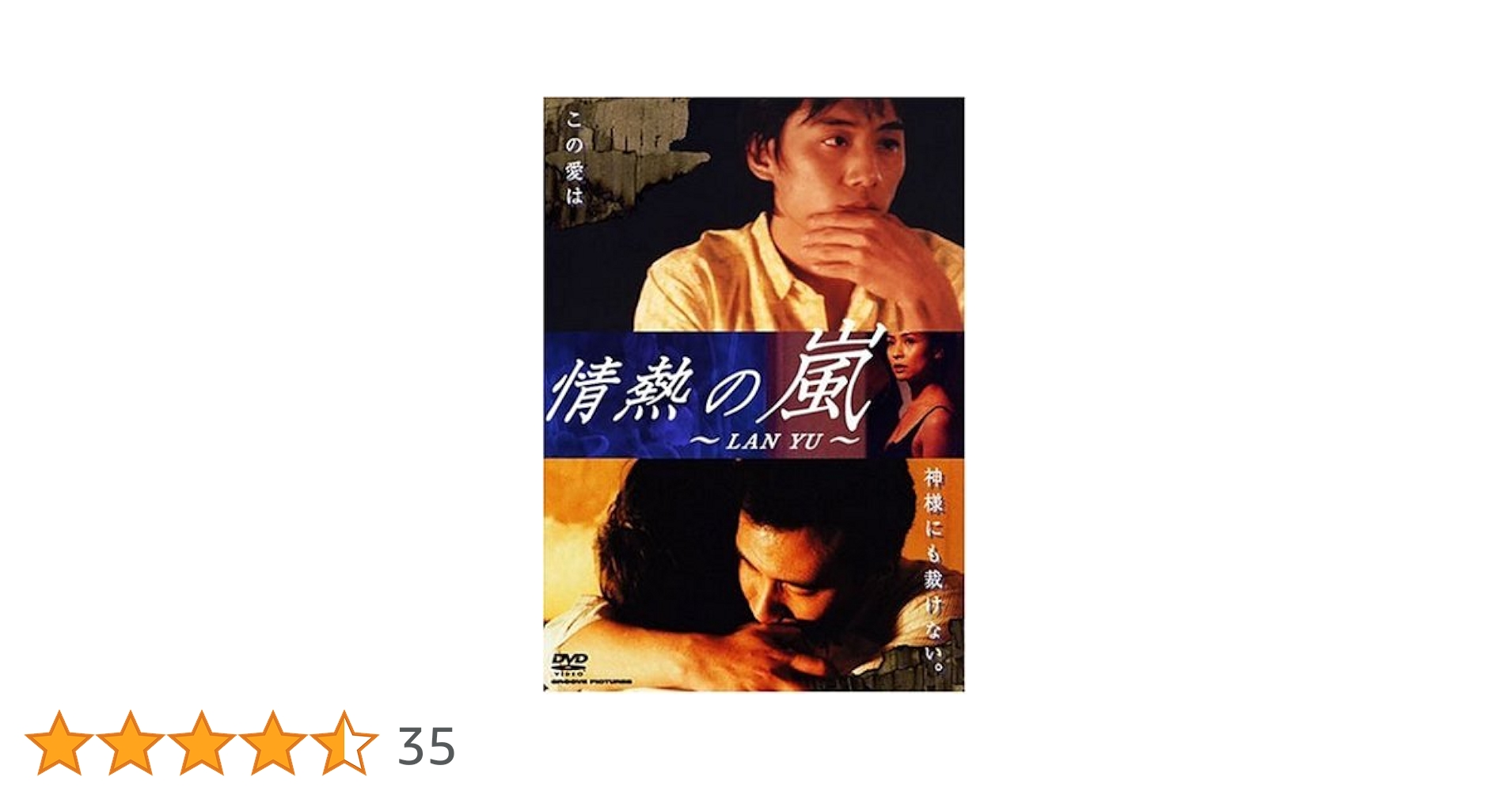Amazon.co.jp: 情熱の嵐 ~LAN YU~ [DVD] : フー・ジュン, リィウ