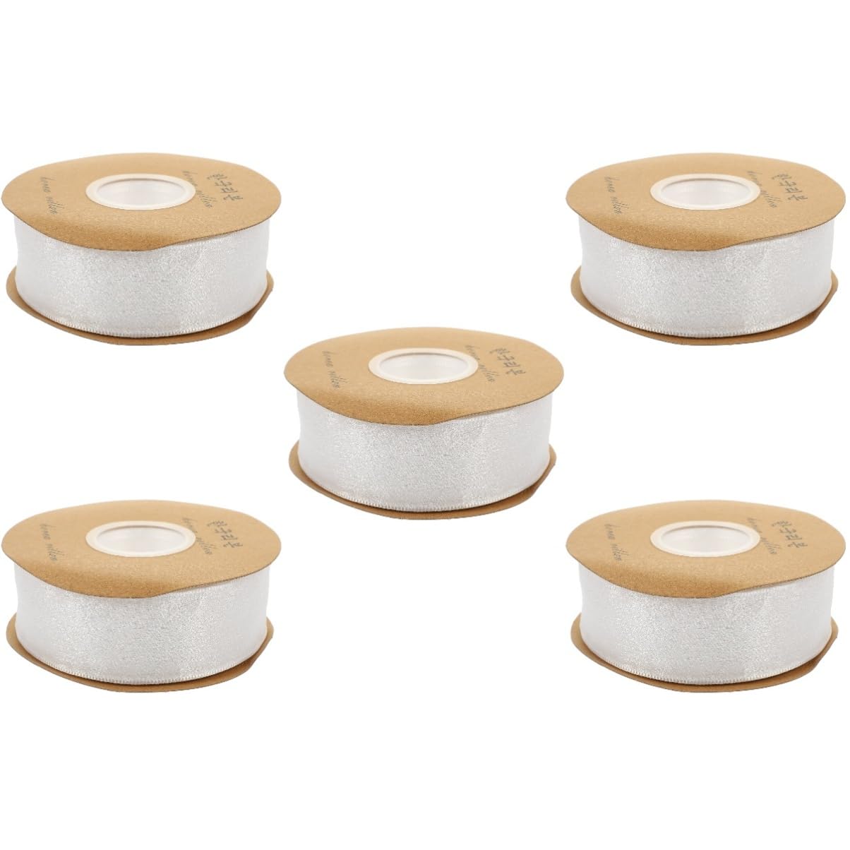 Ruban de Noël rouge serti perle maille | Matériau noble de 4cm pour grande cérémonie