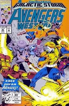 Avengers West Coast Vol.2 Issue 80 March 1992 Operation Galactic Storm Part T...
