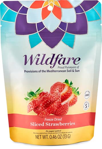 Wildfare Freeze Dried Sliced Strawberries 13 g