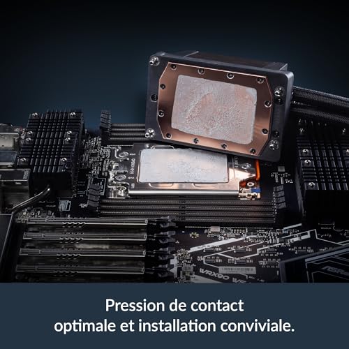 Solution surchauffe AMD sTR5 avec ARCTIC Liquid Freezer WS360-SP6 refroidissement liquide fixe