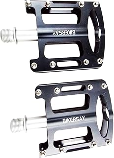 1 Par De Pedais Antiderrapantes Para Mtb Pedais Planos Para Bicicleta Pedal De Plataforma Para Bicicleta Acessórios Para Bicicleta Liga De Alumínio Pedal Para Ciclismo Pedal Toddmomy