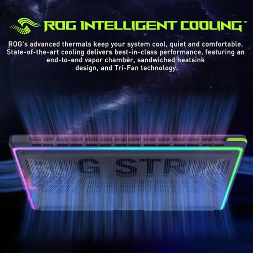 Image of ASUS ROG Strix G18 18 inch 144Hz WUXGA Gaming Laptop, Intel i9-14900HX, GeForce RTX 5070, 64GB RAM, 5TB Storage (4TB SSD+1TB Docking Station), 4-Zone RGB Backilit Keyboard, FHD IR Camera, Win 11 Pro, Gray