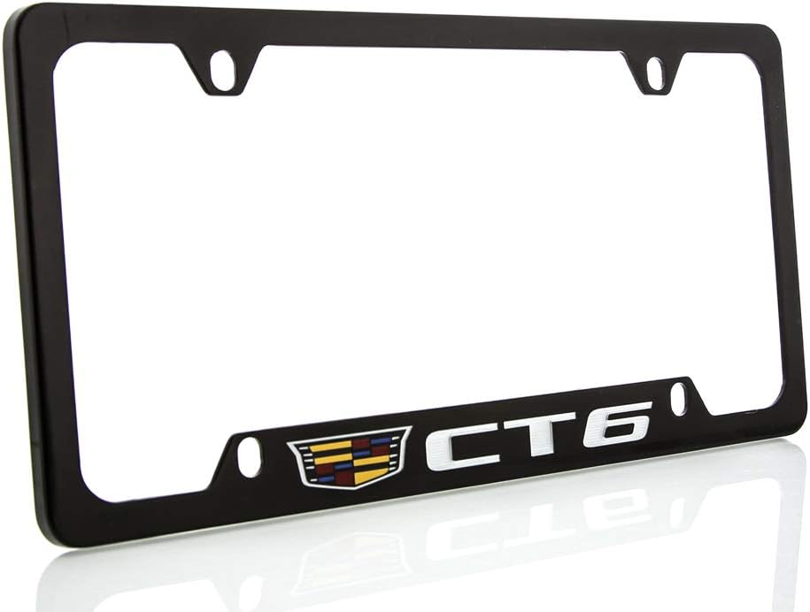 License Frame Inc. Cadillac CT6 Zinc License Plate Frame