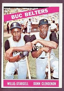 1966 Topps #99 Willie Stargell Donn Clendenon NR-MT 457560 Kit Young Cards