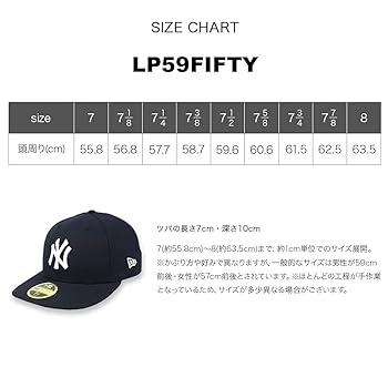 Amazon | [ニューエラ] LP59FIFTY Men's Low Profile Men's Hat