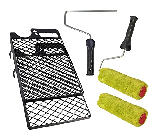 Set professionale per pittura, con griglia, 4 pezzi