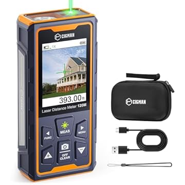 laser measure with camera