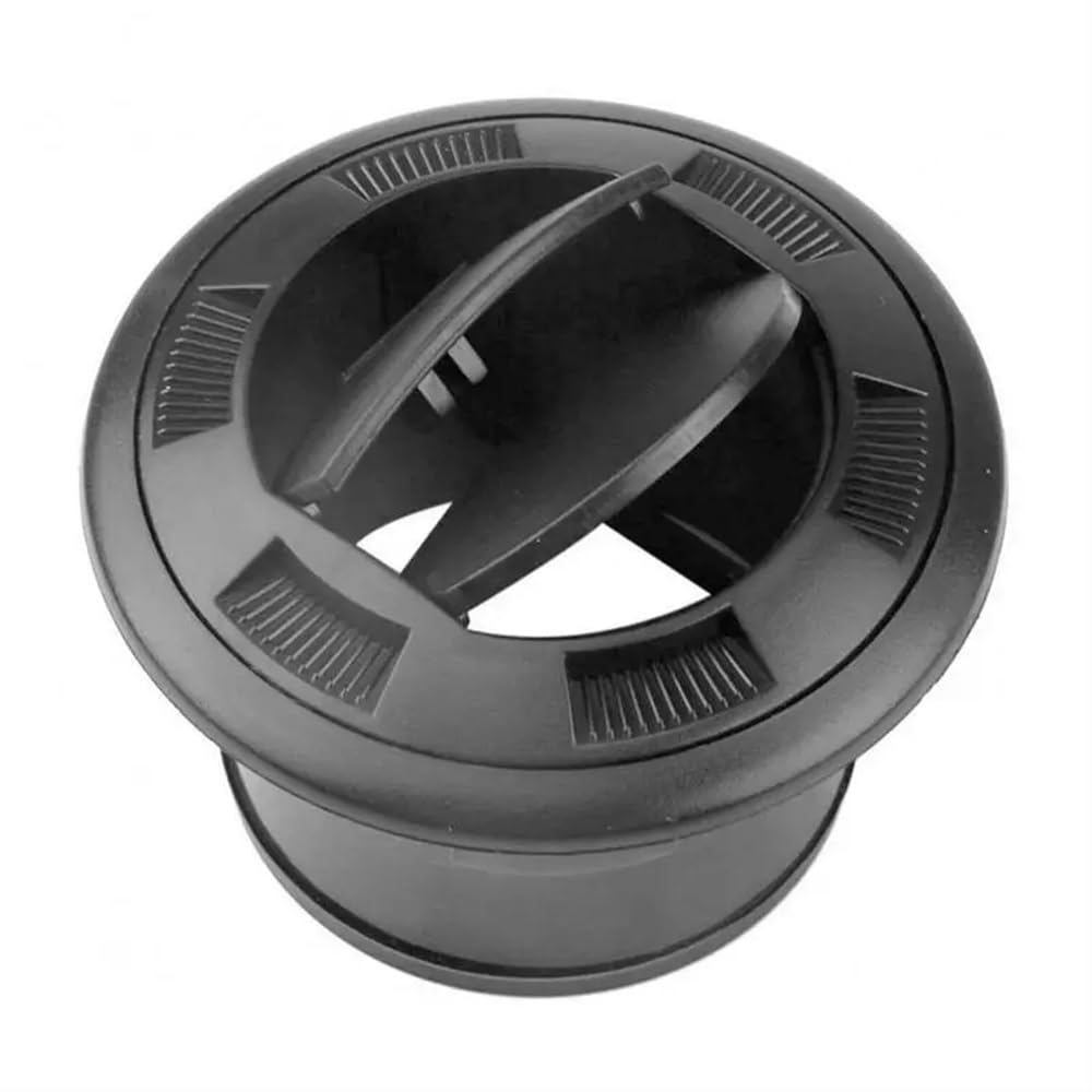 Tucansbp Black Closeable Rotatable 75Mm Air Vent Outlet Air Conditioning Vent Car Air Conditioner Outlet Compatible With Webasto Eberspacher Heater
