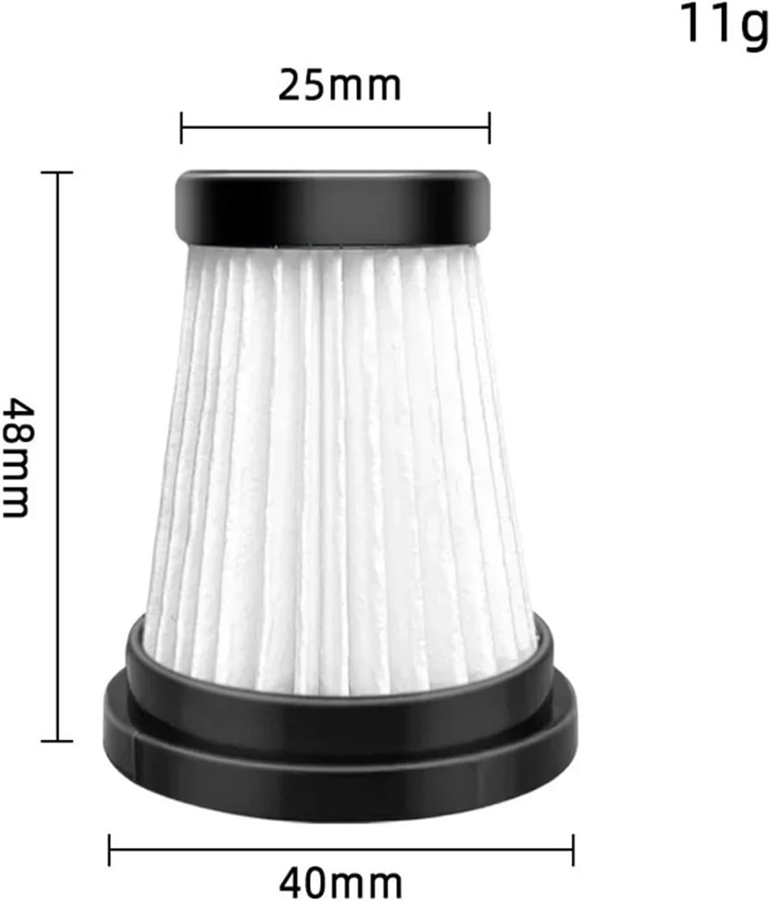 Filter,Compatible for MOOSOO K12 Pro K13 1.0 X7 2. Vacuum Cleaner Replacement(2)
