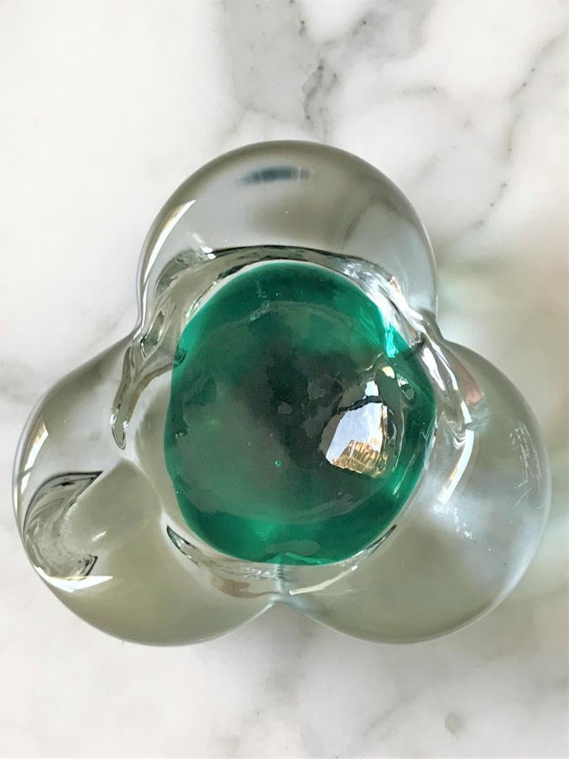 BARBINI ヴィンテージ ベネチアンガラス 小物入 2点 Barbini Murano