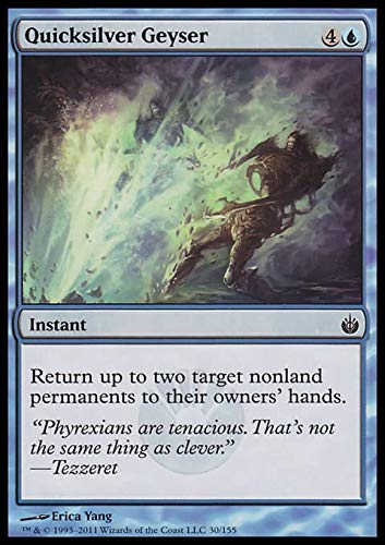 Magic: the Gathering - Quicksilver Geyser - Mirrodin Besieged - Foil
