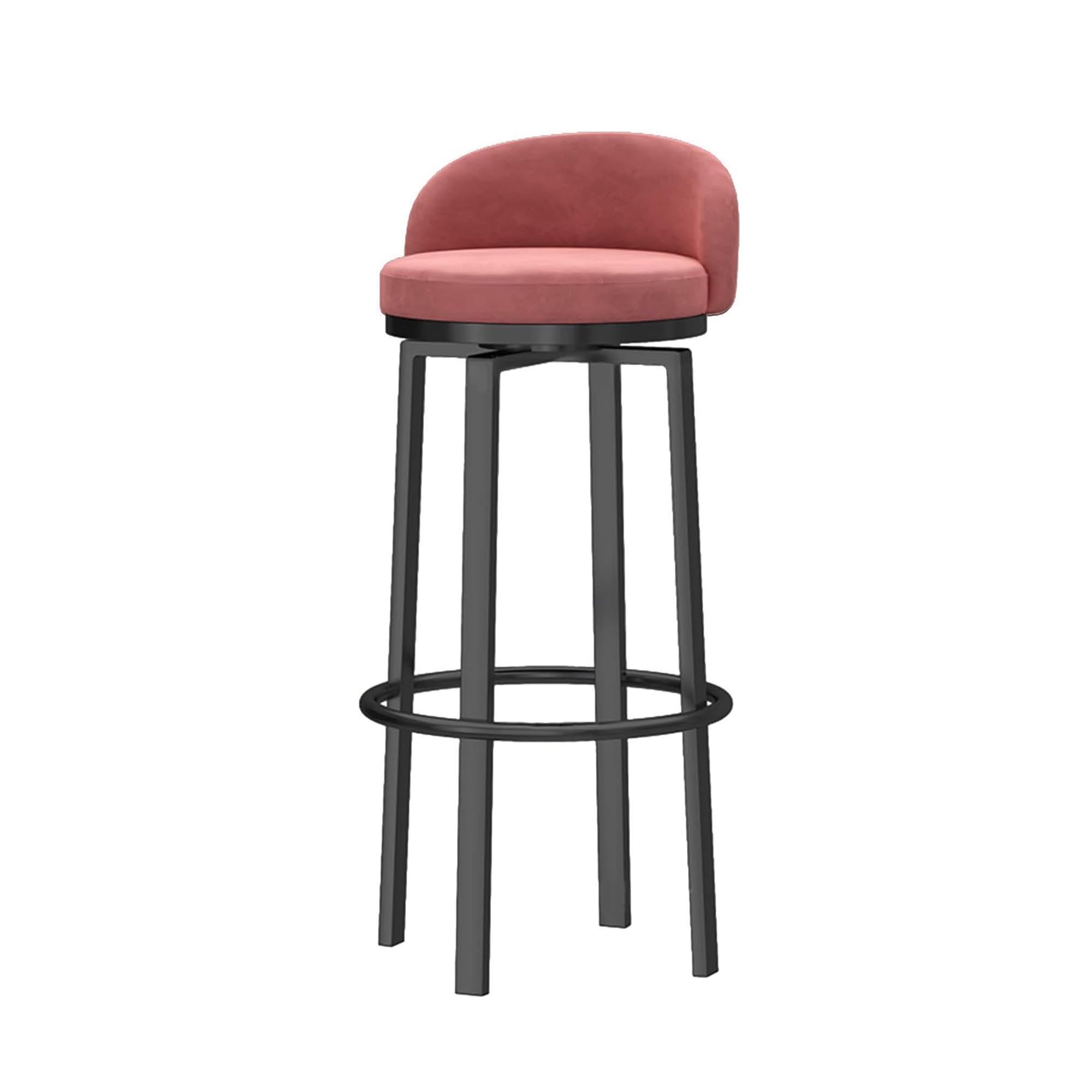 Tabouret de bar moderne ergonomique pour soulager le dos autour de l'îlot de cuisine