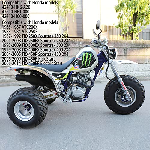 2 Rear Left And Right Wheel Hubs Compatible With Honda 1983-1987 Atc200X, 1999-2008 Trx400Ex Sportrax 400 2X4 & More #TOP2