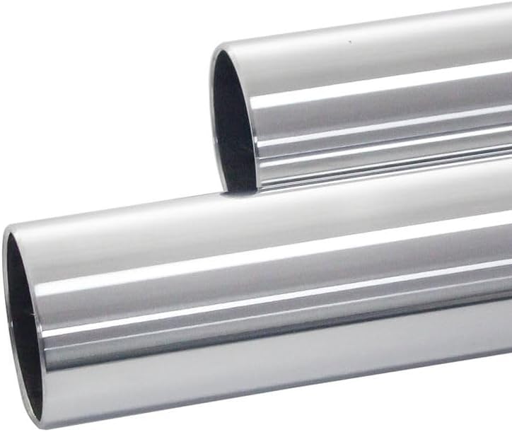 Front Inner Fork Tubes Fork Pipes Silver Pair For Suzuki GSXR600 2004 2005 GSXR750 2004 2005 43x513mm