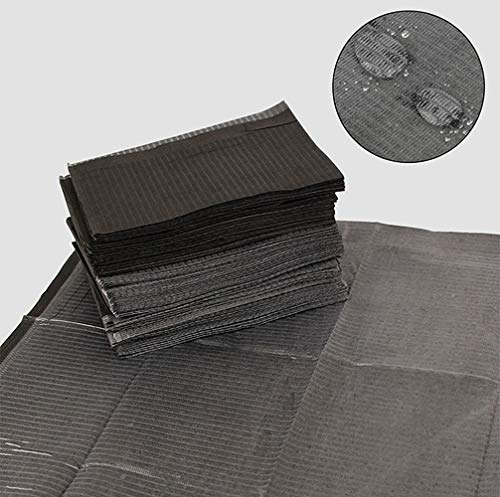 Dental-Bibs-BoChang-125Pcs-Disposable-Dental-Bibs-Sheets-3-Ply-Tissue-Waterproof-Lap-Cloths-13-x-18-Patient-Bibs-Tattoo-Bibs-Tattoo-Table-Covers-Clean-Pad-Dental-Napkins-for-Pets-Tray-Covers
